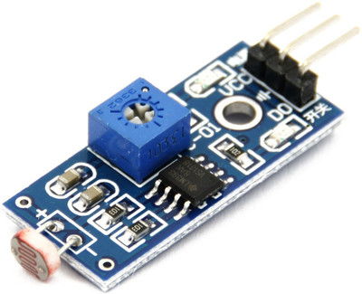 

KTC CONS LDR(LM393) Optical Photosensitive light sensor module for Arduino Shield DC 3-5V(Blue)