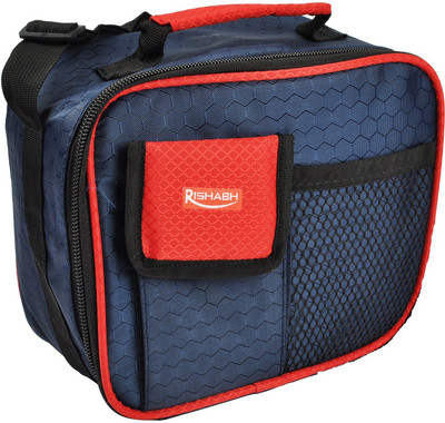 

Rishabh Food Time 4 Containers Lunch Box(1000 ml), Blue