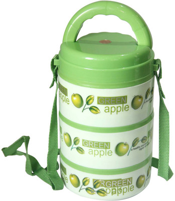 

Rishabh Lexi 3 Containers 3 Containers Lunch Box(750 ml), Green