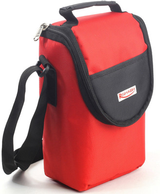 

Rishabh Super Lunch Three 4 Containers Lunch Box(850 ml), Red