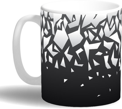 

PRINT OPERA Breakable Mirror Ceramic Mug(330 ml), Multicolor