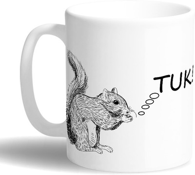 

PRINT OPERA Tuk Tuk Ceramic Mug(330 ml), Multicolor