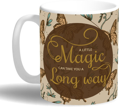 

PRINT OPERA Little Magic Ceramic Mug(330 ml), Multicolor
