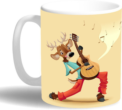 PRINT OPERA Bale Bale Ceramic Mug(330 ml), Multicolor