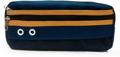 

Maurya Pustak Bhawan Navy Blue Plain Art fabric Pencil Box(Set of 1, Multicolor)