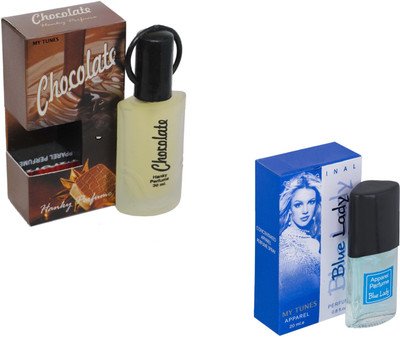 My Tunes Combo Chocolate-Blue Lady Eau de Toilette - 50 ml(For Men)