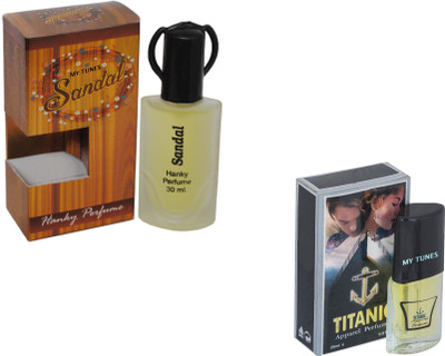 

My Tunes Combo Sandel-Titanic Eau de Toilette - 50 ml(For Men)