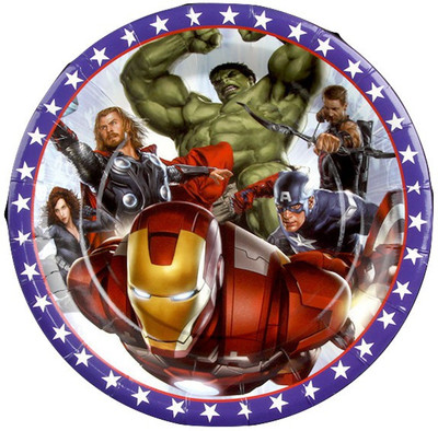 

Funcart 9'' Avengers party paper plates ( 6 pcs/pack) Plate(6 Units)