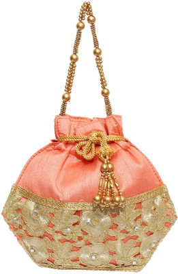 

Bagaholics Ethnic Silk Potli Batwa Potli(Multicolor)