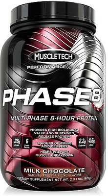 

Muscletech Phase 8 Whey Protein(0.907 g, Milk Chocolate)