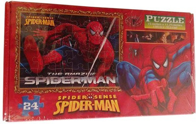 Funcart Spiderman theme puzzle set(1 Pieces)