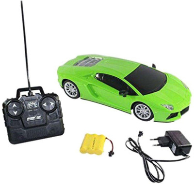 

AM Enterprises Rechargeable remote control Lamborghini like car(Green)
