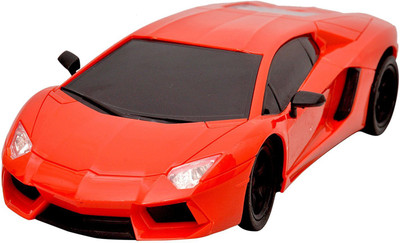 

AM Enterprises Rechargeable remote control Lamborghini like car(Orange)