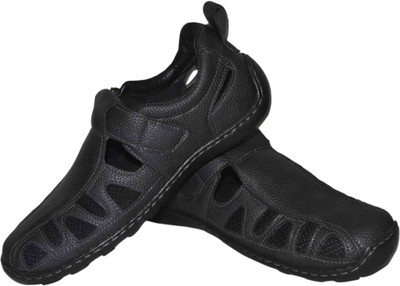 

Human Steps Men Black Sandals