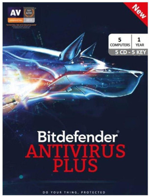 

Bitdefender Anti-virus 5 User 1 Year