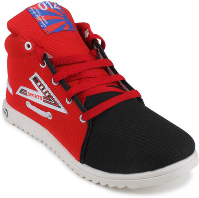 

11e Hgs3 Sneakers For Men(Black, Red), Black_5