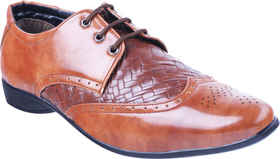 

Fashimo Lace Up For Men(Tan