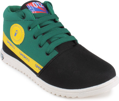 

11e Hgs1 Sneakers For Men(Black, Green), Black_1