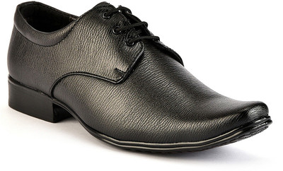 

Shoe Island Modish Derby Black Lace Up For Men(Black