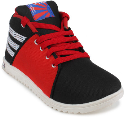 

11e Hgs5 Casual Shoes For Men(Black, Red), Black_999
