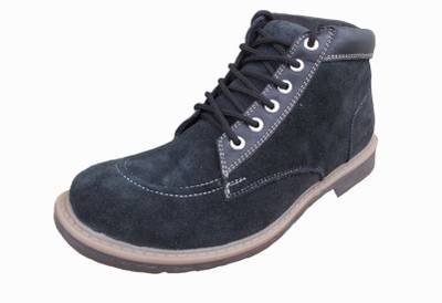 Port Men's Black Fabric Barnes Shoes
