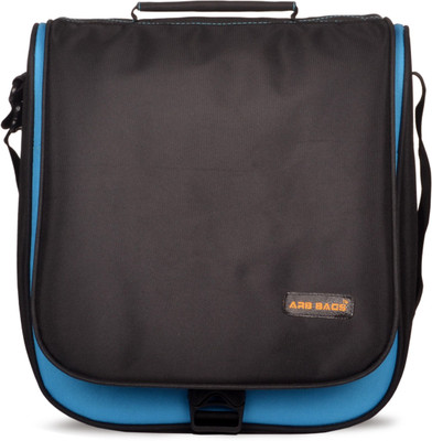 

ARB BAGS Men Casual Black, Blue Polyester, PU Messenger Bag