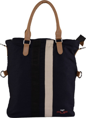 

FLIP Women Casual Blue Canvas Hand-held Bag