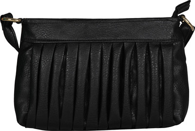 

WhiteAsh Women Casual Black PU Sling Bag