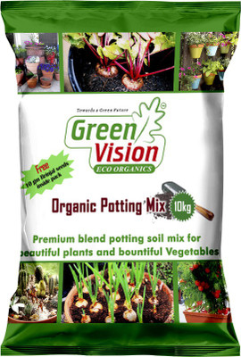 

Greenvision Organic Potting Mix 10 kg Soil Manure(10 kg Powder)