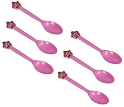 Funcart Funcart Barbie Spoon ( 6 pcs/pack) Disposable Plastic Table Spoon Set(Pack of 6) available at flipkart for Rs.175