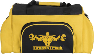 

Gadge Gadge Gym Bag Yellow Color Bag(Yellow, Tote, Black;yellow