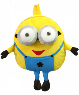 

Tickles Cartoon Mimion Shoulder School Bag - 33 cm(Yellow)