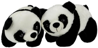 

ManoJ Enterprises Fashionble Gift Soft Stuff Combo Panda 26cm - 12 inch(Black)
