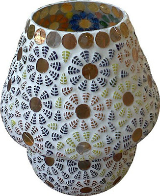 

Sarjeet Decors Decorative Lamp Table Lamp(30 cm, Multicolor)