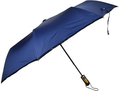 

Murano Black Piping 3 Fold auto open Umbrella(Multicolor)