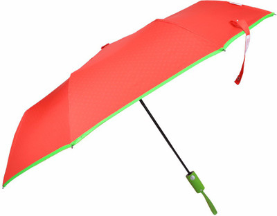 

Murano 3 fold auto open dot print for ladies Umbrella(Blue)