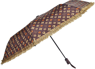 

Murano 3 fold LV Print desing auto open Umbrella(Purple)