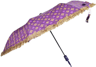 

Murano LV print desing 3 fold windproff Umbrella(Red)
