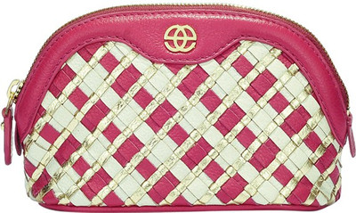 

Eske Women Multicolor Genuine Leather Wallet(1 Card Slot), Fuscia-gold