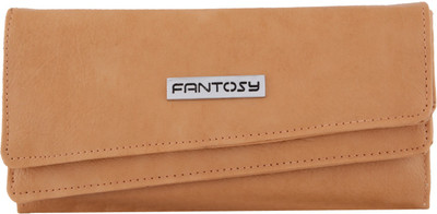 

Fantosy Women Casual Beige Artificial Leather Card Holder