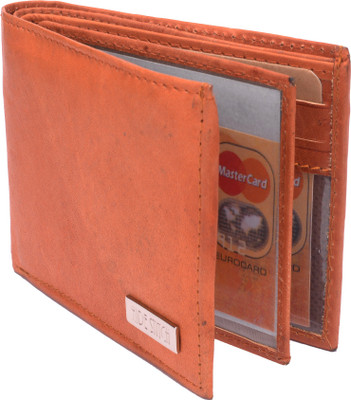 

Hide Stitch Boys Tan Genuine Leather Wallet(4 Card Slots), Tan-01