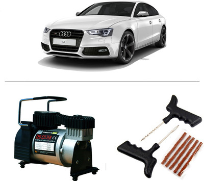 

Creative Via AutoCut-OFF Premium Metal Air Compressor With Tyre Punture Repair Kit For Audi S5 Sportback Combo