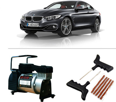 

Creative Via AutoCut-OFF Premium Metal Air Compressor With Tyre Punture Repair Kit For BMW 4 Series Combo