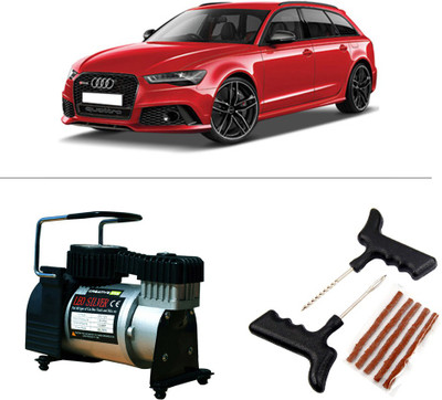 

Creative Via AutoCut-OFF Premium Metal Air Compressor With Tyre Punture Repair Kit For Audi RS6 Avant Combo