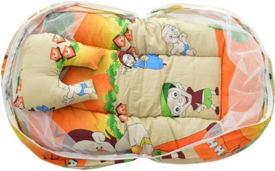 

Chinmay Kids ASSUREDCotton Kids Exclusive Printed Cotton Padded Mosquito Net Baby Carrier(Multicolor, Front carry facing out)