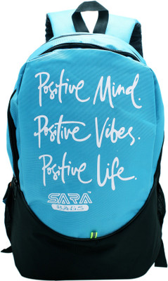 

SARA School Bag 30 L Backpack(Blue), White