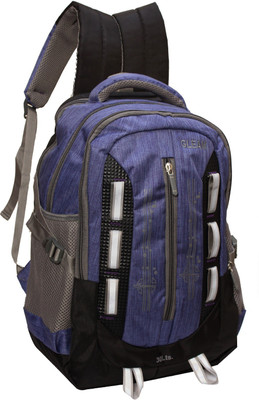 

Gleam Fashion Multicolour School & College Bag ( Purple & Black ) 30 L Backpack(Purple, Black)