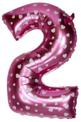 

ROCK THE PARTY Printed PINK 2 Balloon(Pink, Pack of 1)