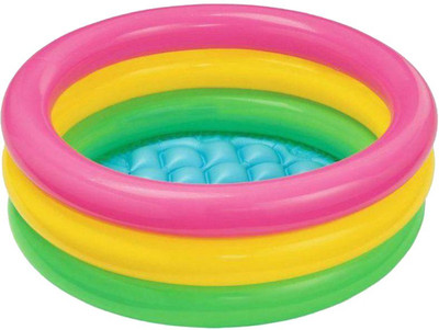 ANGELS CREATION Baby Child Swimming pool Water Tub 3 feet Baby Bath Seat(Multicolor)