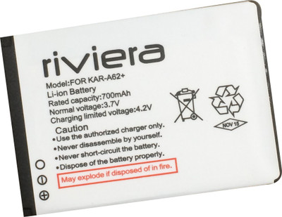 

Riviera A62 Plus Battery